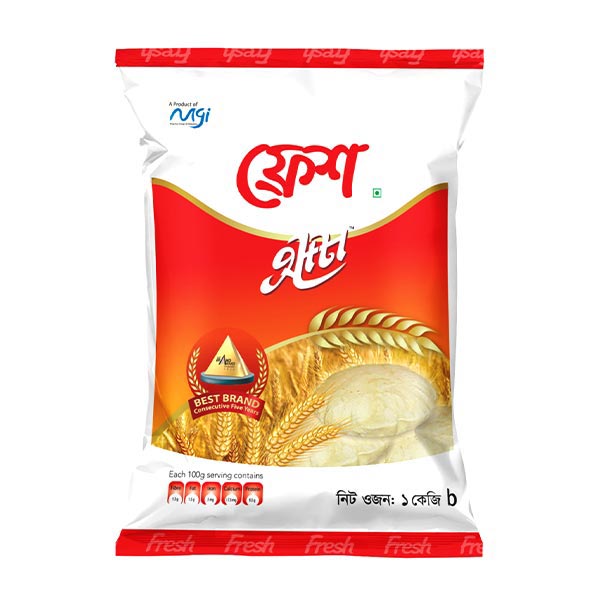 ১ কেজি- ফ্রেশ আটা / fresh Atta 1kg