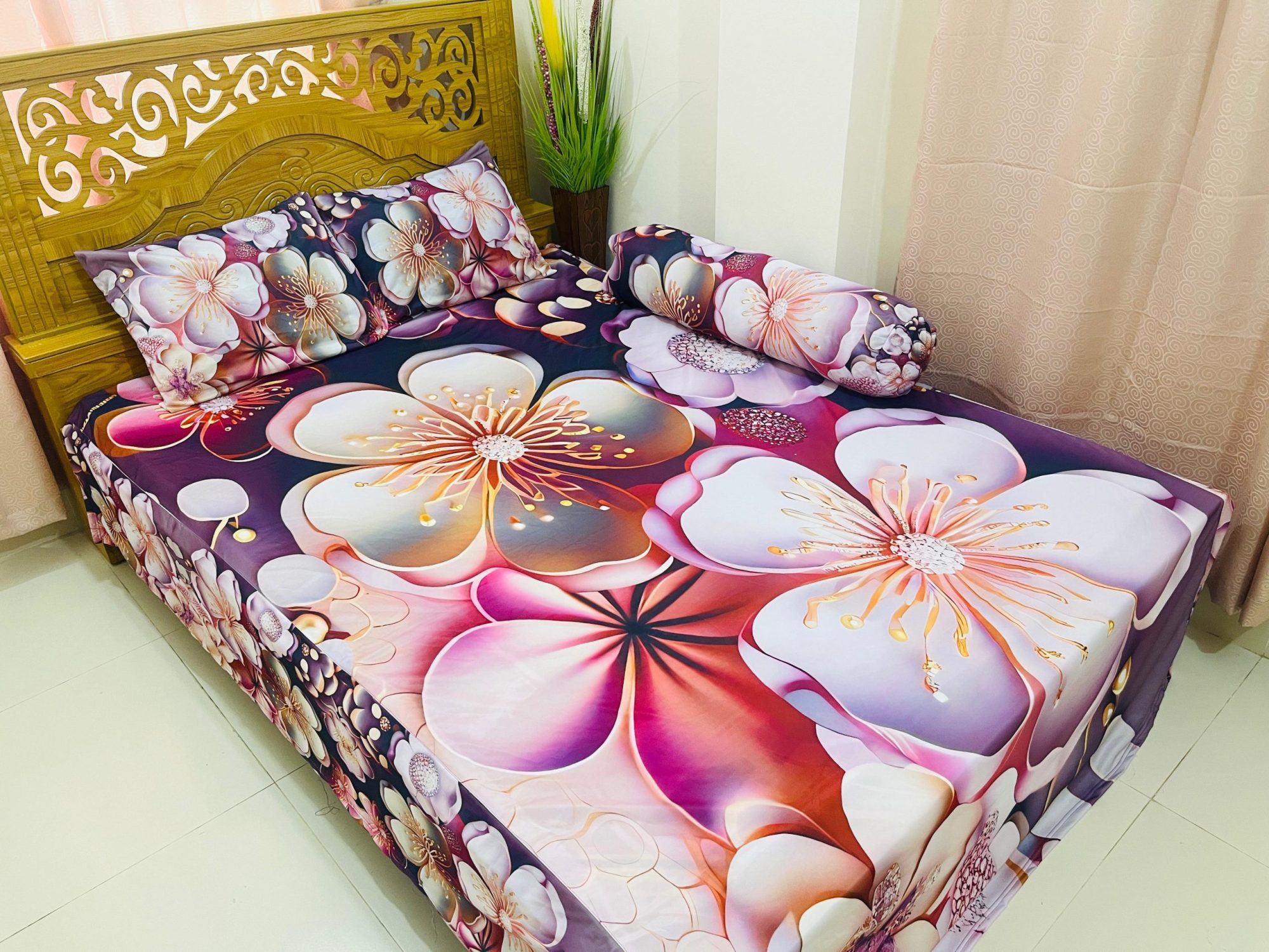 3D bedsheets অথবা বিছানার চাদর