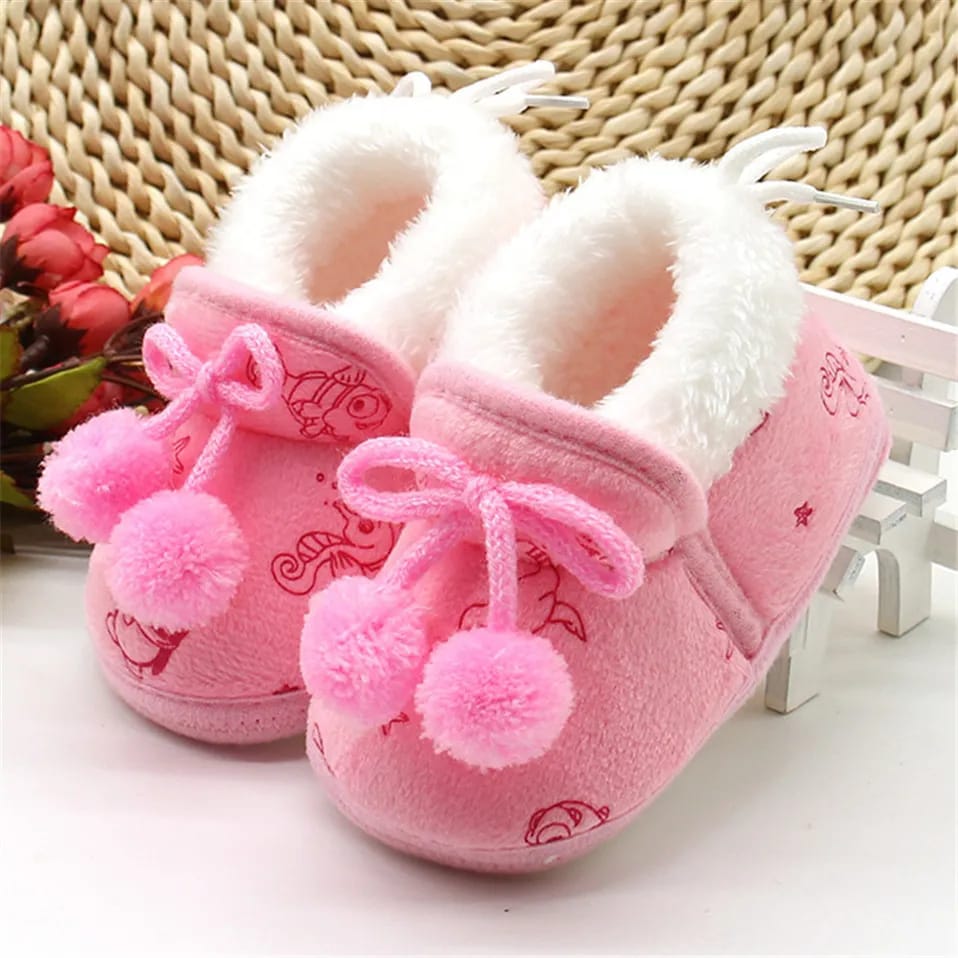 Newborn Soft Keep Warm Snow Shoes (0-15 Months)
