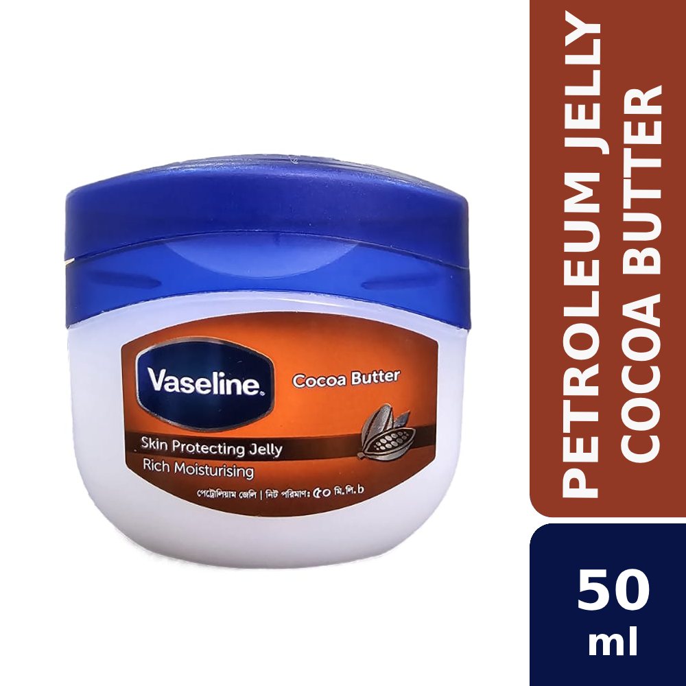 Vaseline Petroleum Jelly Cocoa Butter-Size: 50ml