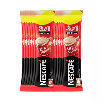 Nestle Nescafe 3 in 1 Coffee Mix Sachet-14 gm X 12 pcs