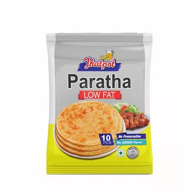 Jhatpot Paratha Low Fat-600gm-10 pcs